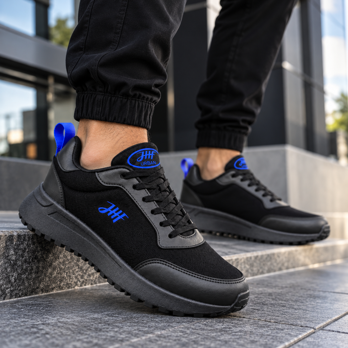 REF 24 Negro x Azul