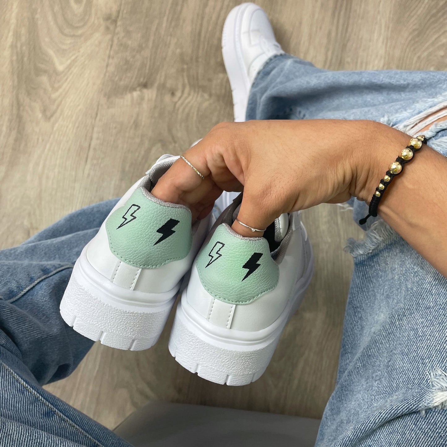 REF 019 RAYO ⚡ BLANCO X MENTA