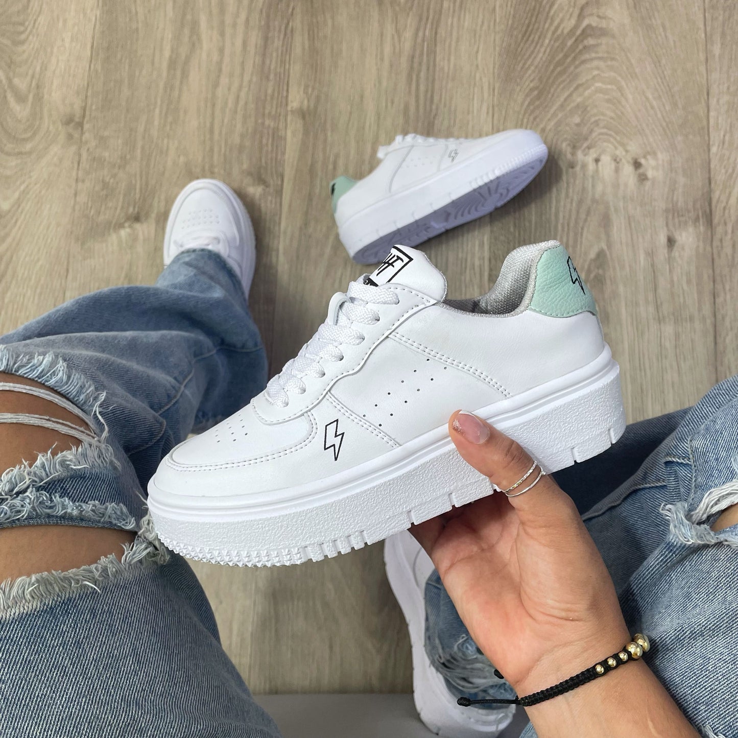REF 019 RAYO ⚡ BLANCO X MENTA