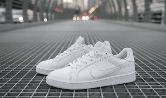 Tenis COSIDOS de moda casual Blancos UNISEX  adecuados para el uso diario, livianos y con acabados de  Excelente calidad.
